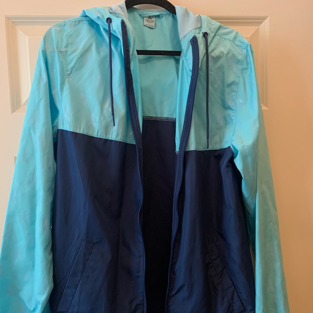 Jeffree Star Blue Windbreaker